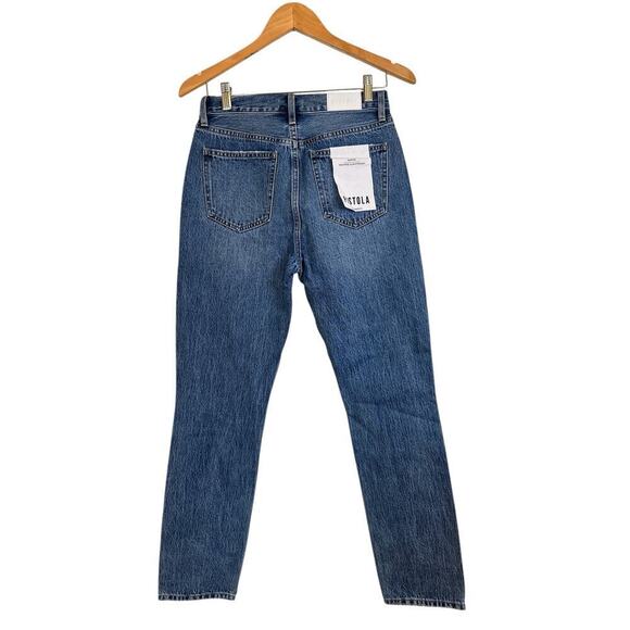 Pistola Women's Keaton High Rise Slim Straight Leg Denim Jeans Size 26 Blue NWT - Picture 5 of 8